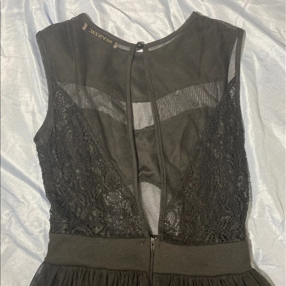 SOLD!! Black mesh romper - Picture 6 of 8